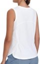 Women's Workout Tank Tops Loose Fit Sleeveless Breathable Yoga Shirts with Side Slits