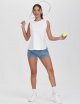 Women's Workout Tank Tops Loose Fit Sleeveless Breathable Yoga Shirts with Side Slits